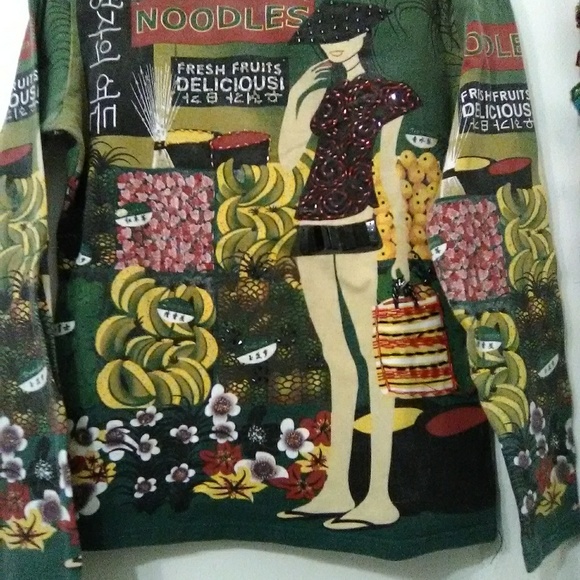 SOLD Custo barcelona top - Picture 6 of 8